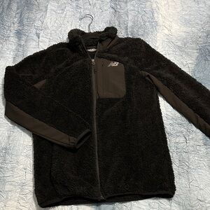 77. New Balance Charcoal Fleece Jacket